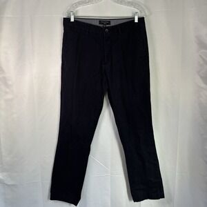 Banana Republic Men's Aiden Fit Cotton Chino Pants Navy 33x32